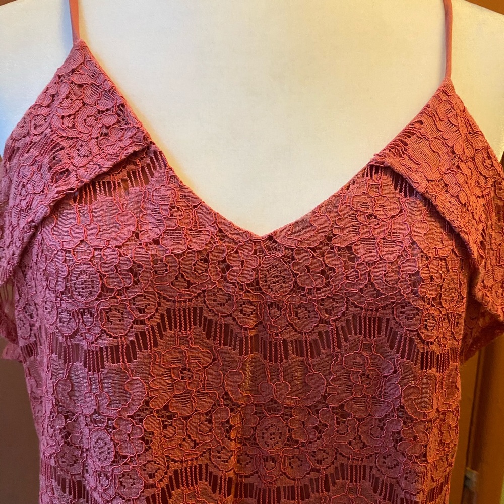 Spaghetti strap blouse